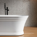 High Quality Freestanding Bathtub Acrylic Home Funiture White Bathroom Bath Tub
